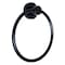 Speakman SA-2703-MB Vector Hand Towel Ring in Matte Black SA-2703-MB - alternate 1